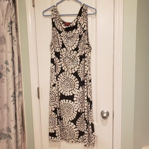 Black and white dress